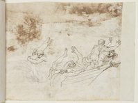 K VI 023
          <br/>
          Rivierlandschap met waterval en zwemmer
          <br/>
          <em>Grimaldi, Giovanni Francesco (1606-1680)</em>